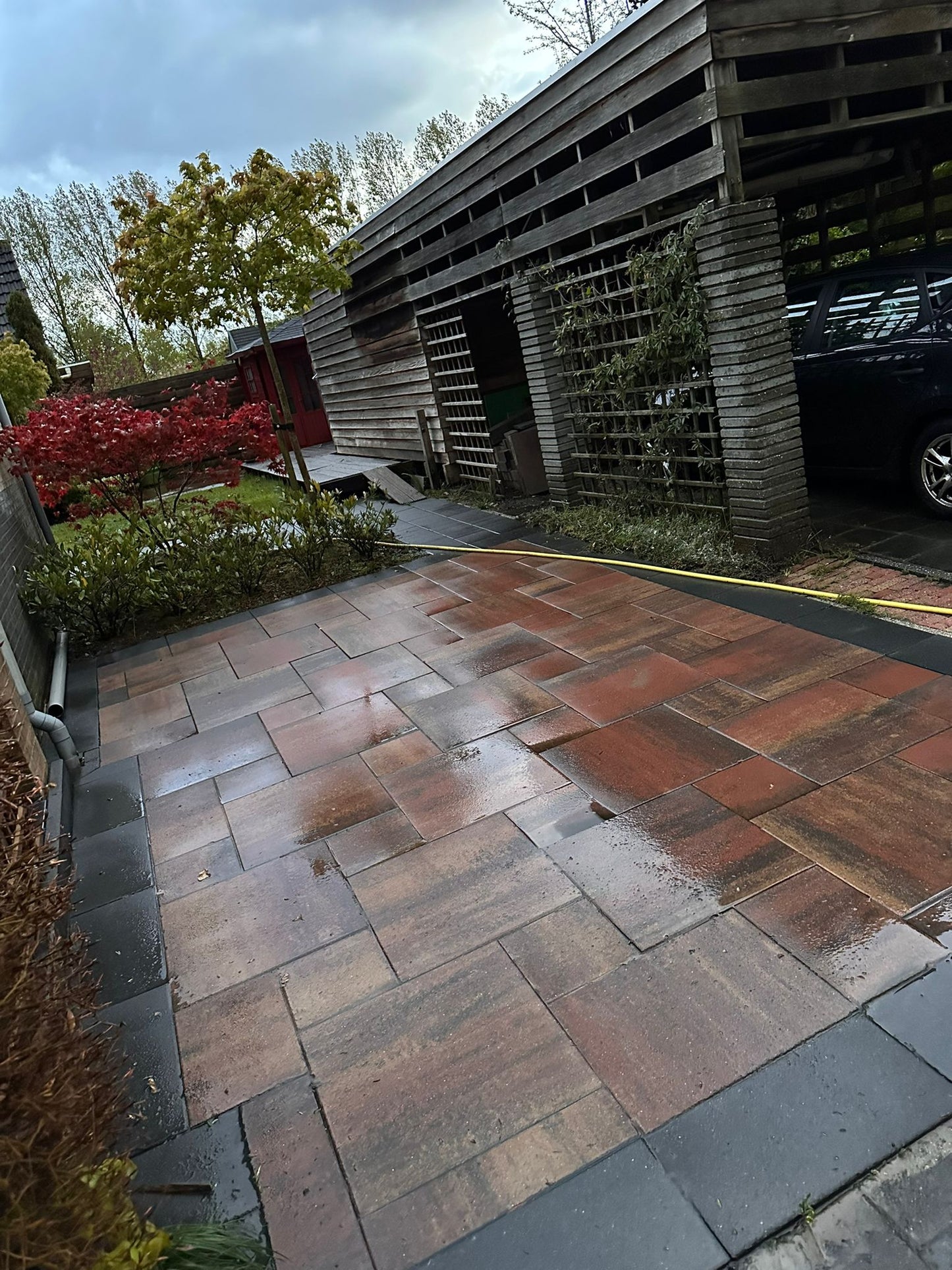 Reiniging bestrating