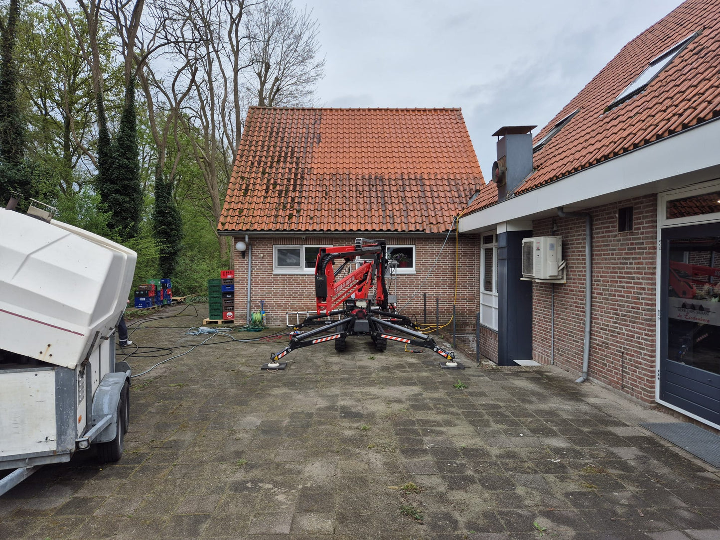 Reiniging dakpannen